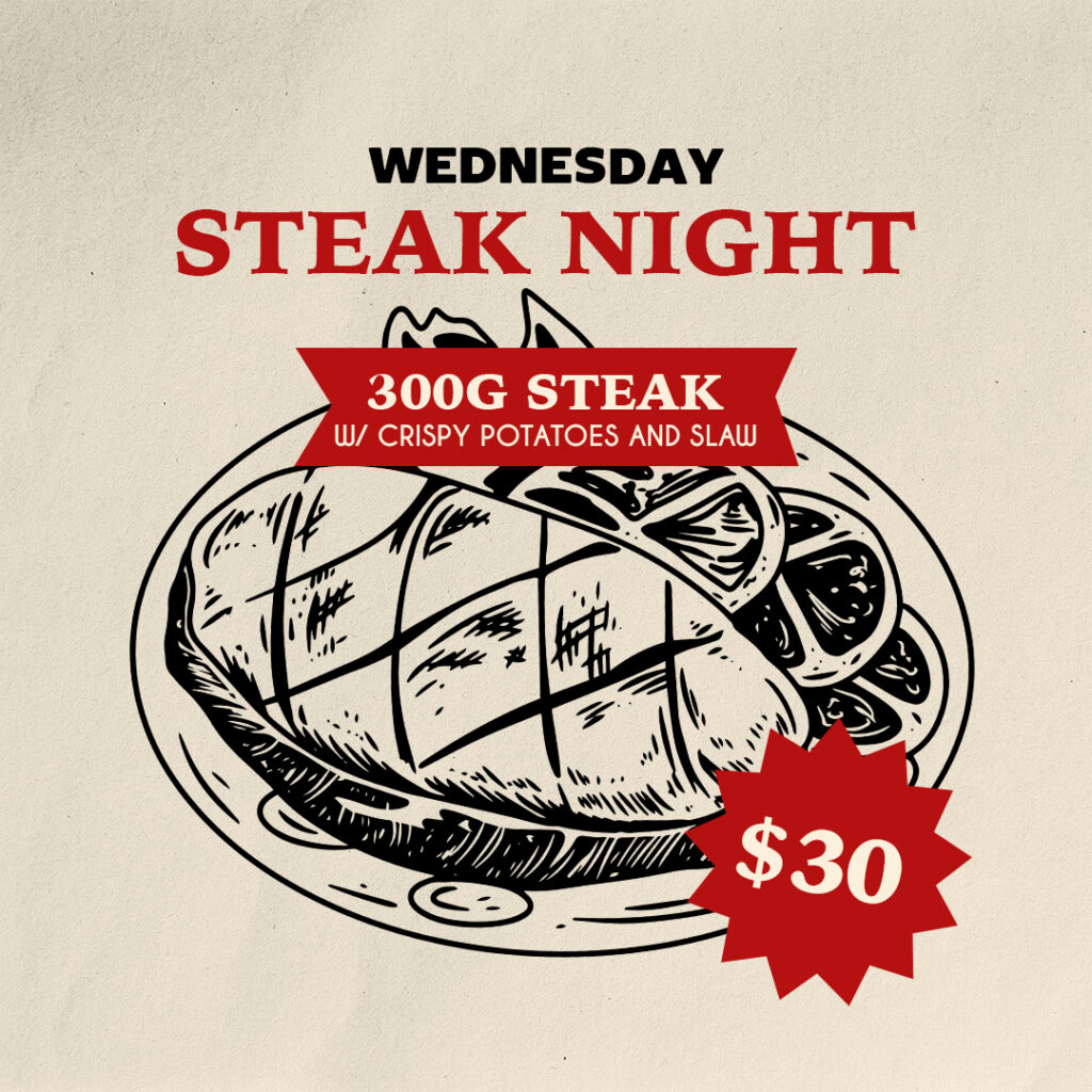 Steak Night at Sooki Lounge
